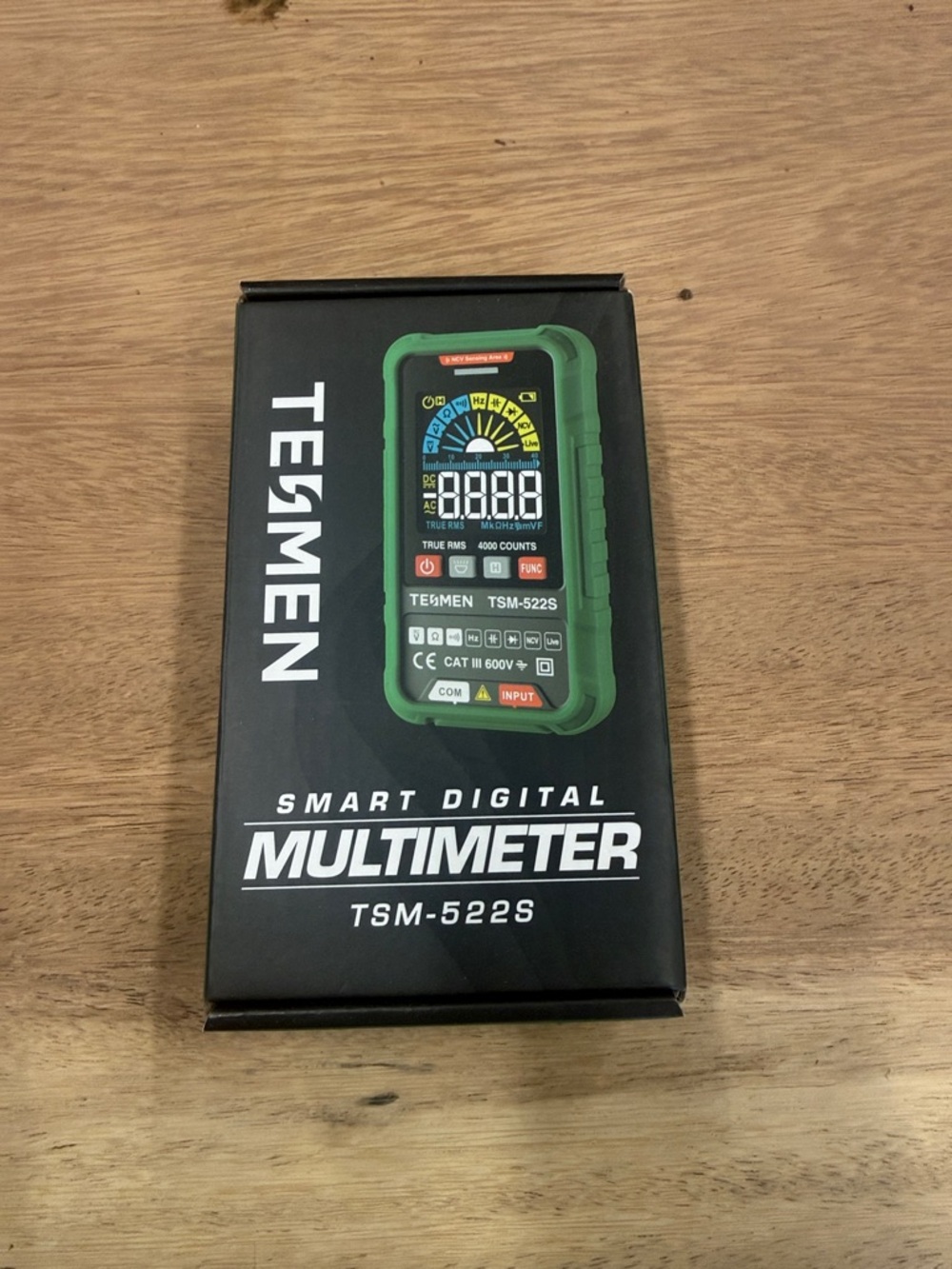 Tesmen TSM-522S Smart Digital Multimeter‎ - Green/Black